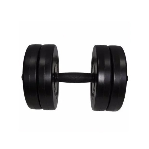 Гантель наборная композитная в пластиковой оболочке Rock pro 10,5 кг NE-PL-G-010 Винница - изображение 2