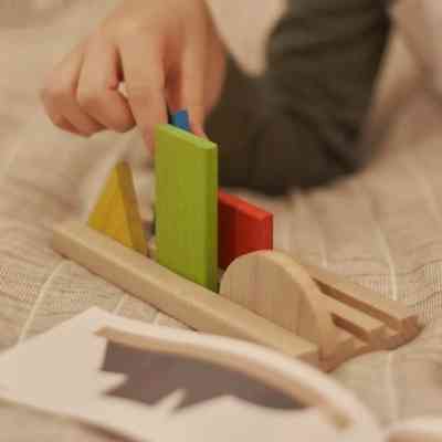 Развивающая игрушка Ігротеко деревянная Фигуры и тени (900606) Винница