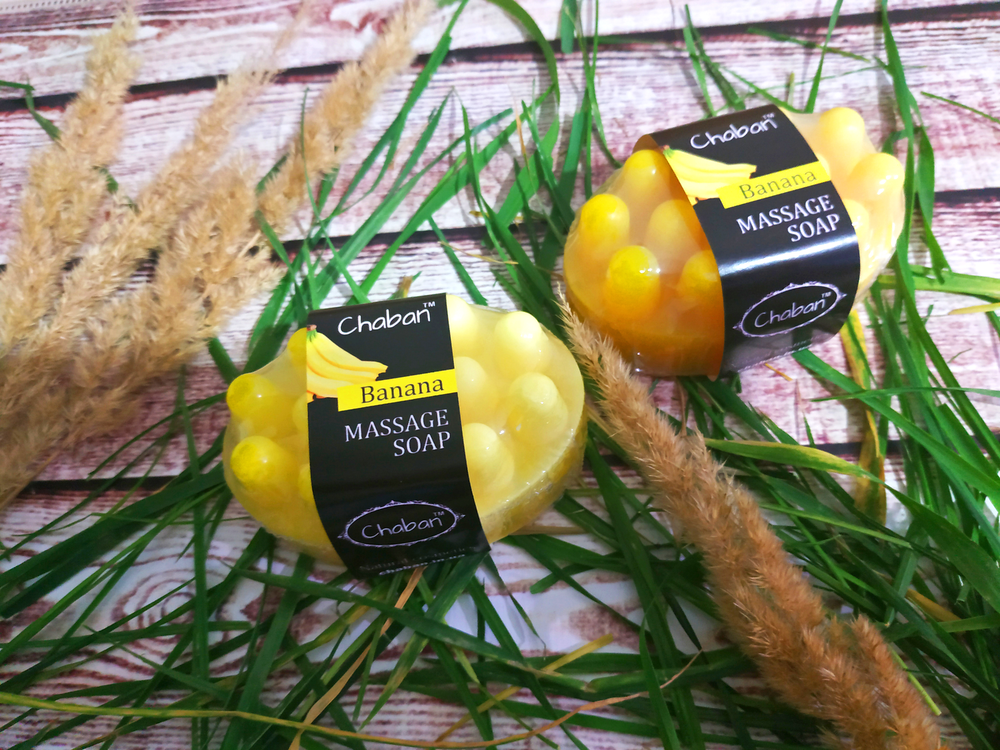 Антицелюлітне масажне мило Банан Chaban 100 г Київ - фото 3