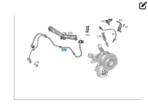 Mercedes-Benz  A1665405709 Електричний джгут електропроводів заднього моста лівий ML/GLE W166 GLE Coupe C292 GL/GLS X166 Одесса