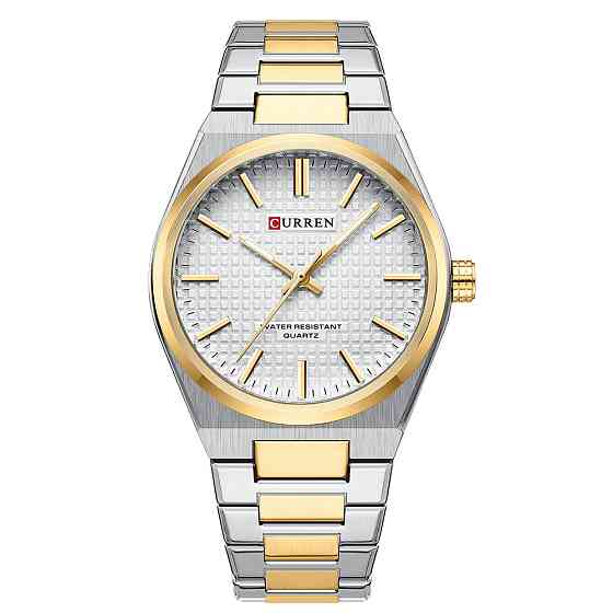 Curren 8439 Silver-Gold-White SBR Київ