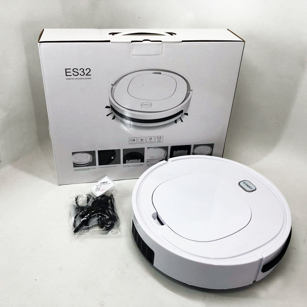 Бюджетный робот пылесос для дома Alanc ES32 1500 Вт, Умный робот уборщик, Потративный пылесос SJ-52 Киев - изображение 6
