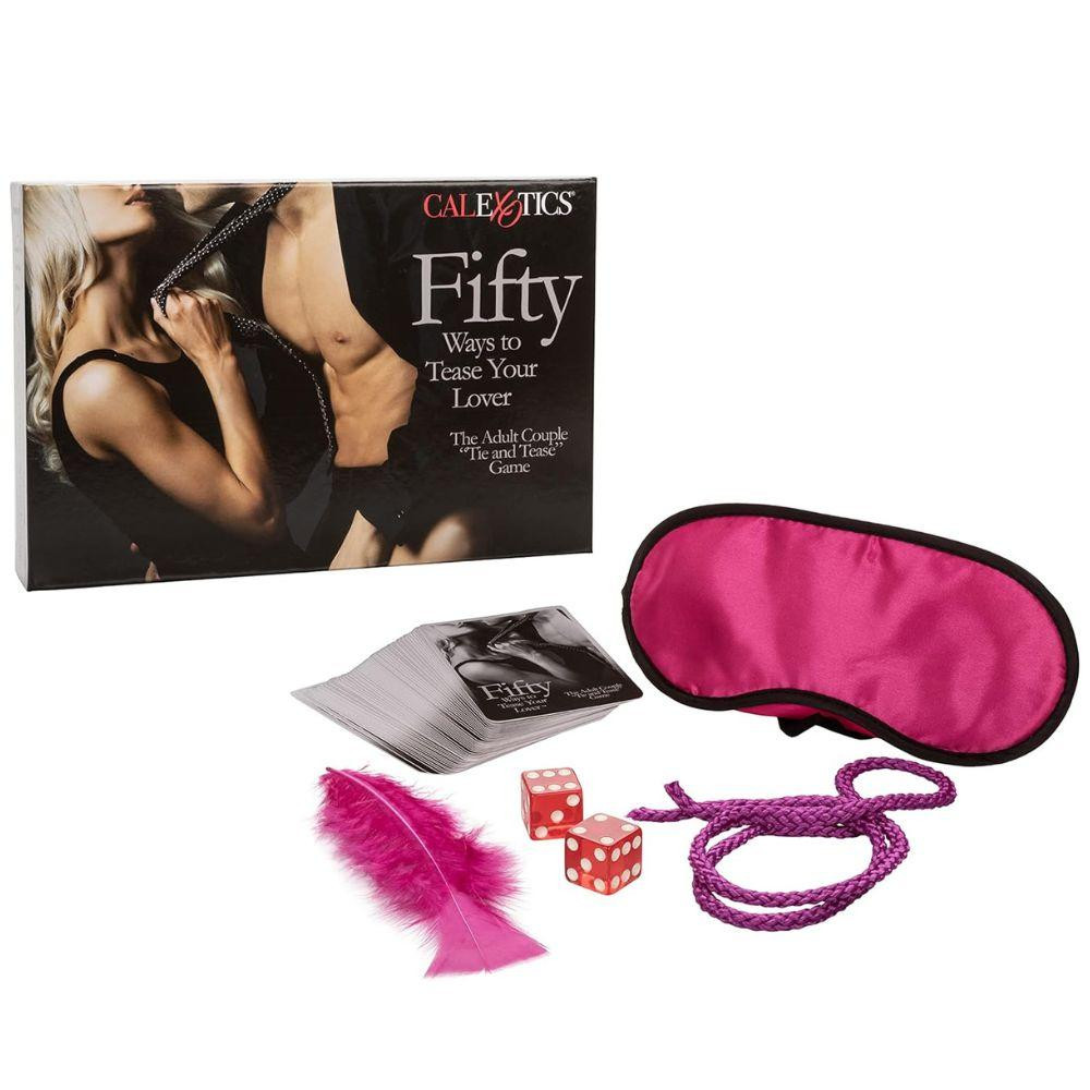 Игра для пар, набор CalExotics Fifty Ways To Tease Your Love, 6 предметов Sex Aura Киев - изображение 1