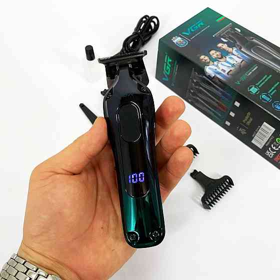 Машинка для стрижки волосся з універсальним живленням VGR V-998, Чоловічий тример для окантовки GJ-86 Івано-Франківськ