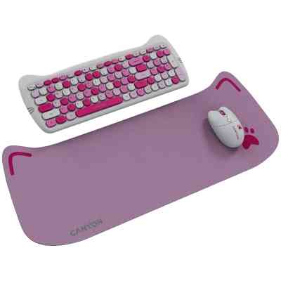 Комплект Canyon HSET-W6 Kitty Edition Wireless UA Pink (CNS-HSETW6PK) Вінниця