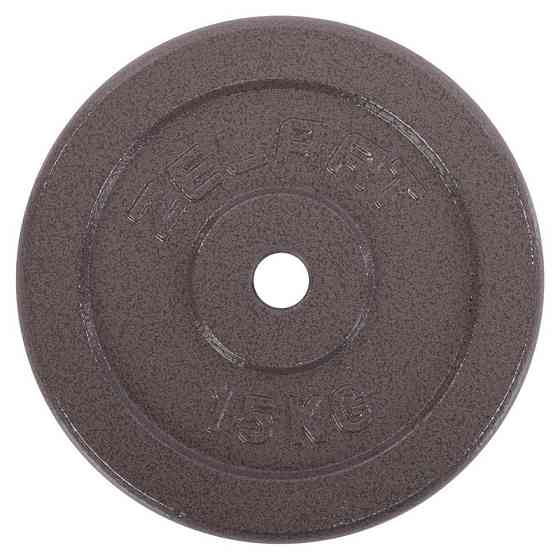 Диск сталевий 15 кг 30 мм Zelart-7789-15 Гантелі, гирі, штанги і диски Київ