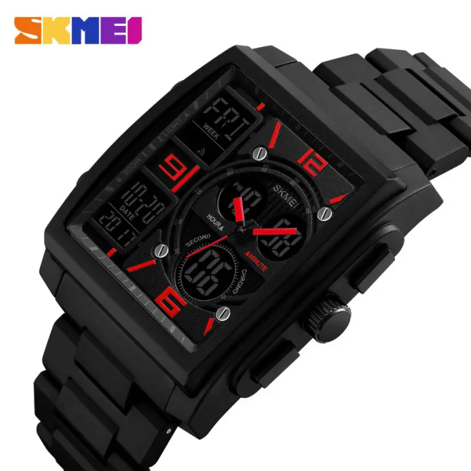 Наручные часы Durable Skmei 1274 Красный Винница - изображение 7