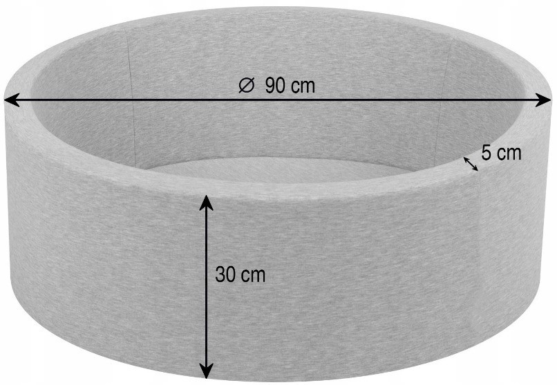Сухой бассейн с шариками 400шт бежевый Diego Киев - изображение 3