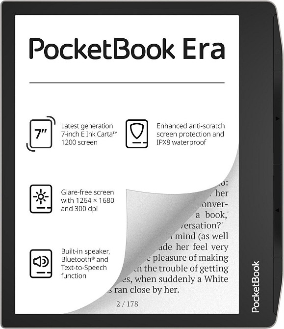 Електронна книга PocketBook 700 Stardust Silver (PB700-U-16-WW) ( Сірий ) Харьков - изображение 1