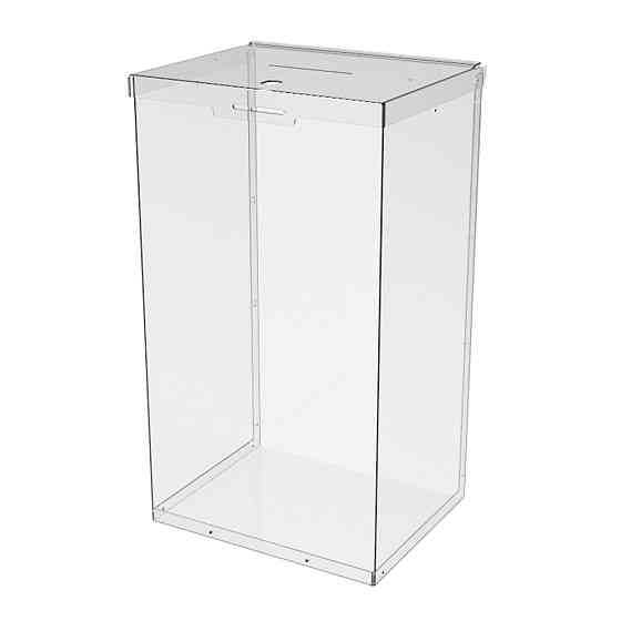 Ящик EKOSTAR с замком для пожертвований и сбора денег 250x200x440. Объем 22 литров Киев