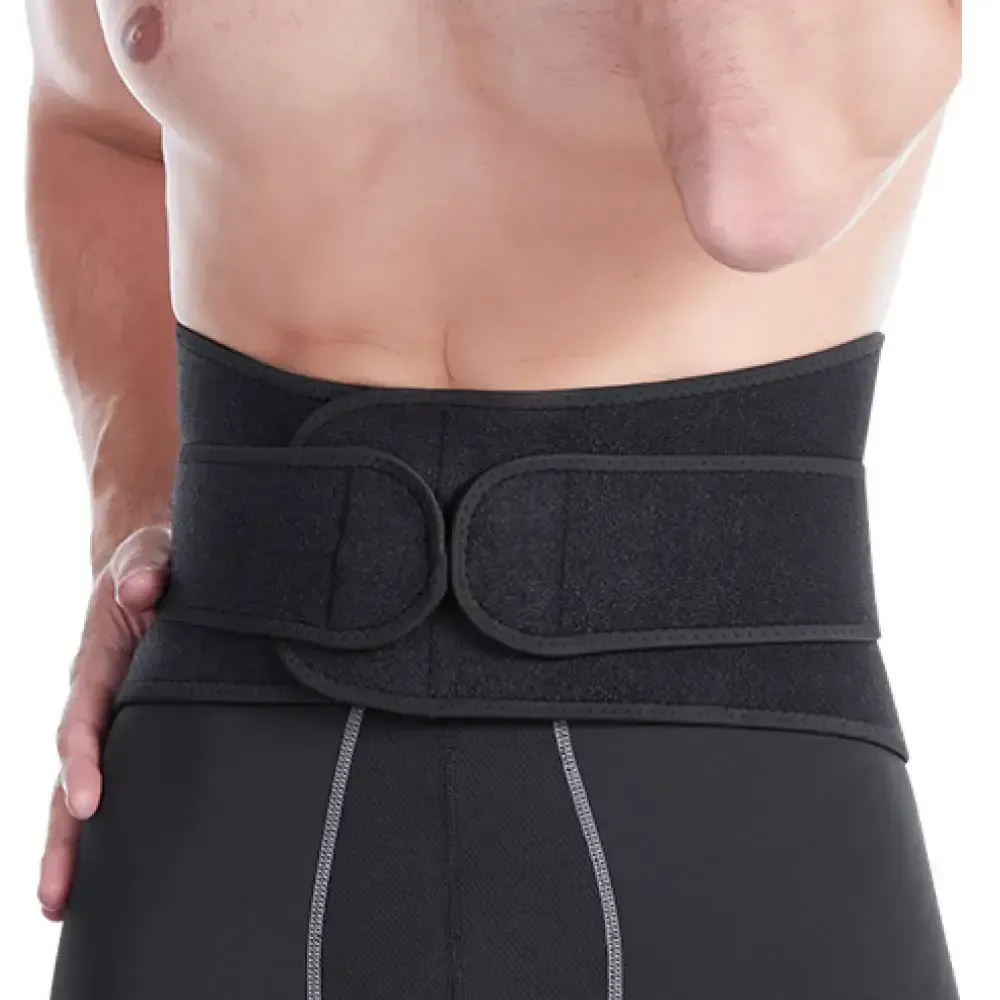 Пояс для спины при физических нагрузках на липучках / Пояс на поясницу / Ортопедический пояс для поясницы Коломия - фото 2