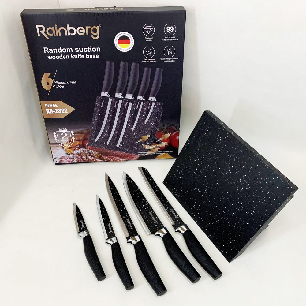 Набір ножів красивий та універсальний, Набір ножів зі стильним дизайном для кухні та дому XJ-75 Івано-Франківськ - фото 5