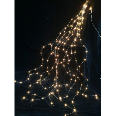 Гірлянда Chomik Оберемок струн 200 LED 10х2 м, теплий білий, IP44, від мережі (5900779901780) Вінниця - фото 2