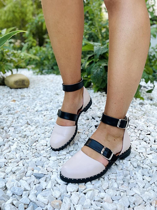 Соната Босоніжки жіночі Соната Наоми пудра (літо, шкіра натуральна) (3628) лише 36р.і 40р. Коломыя - изображение 7