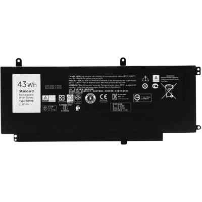 Аккумулятор для ноутбука Dell Inspiron 15-7547 D2VF9, 43Wh (3700mAh), 3cell, 11.1V, Li-ion AlSoft (A47938) Винница