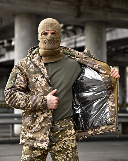 Костюм зимний тактический Gamma Gen2 куртка и штаны тр 6414 (13 - 03) Пиксель S Киев - изображение 4