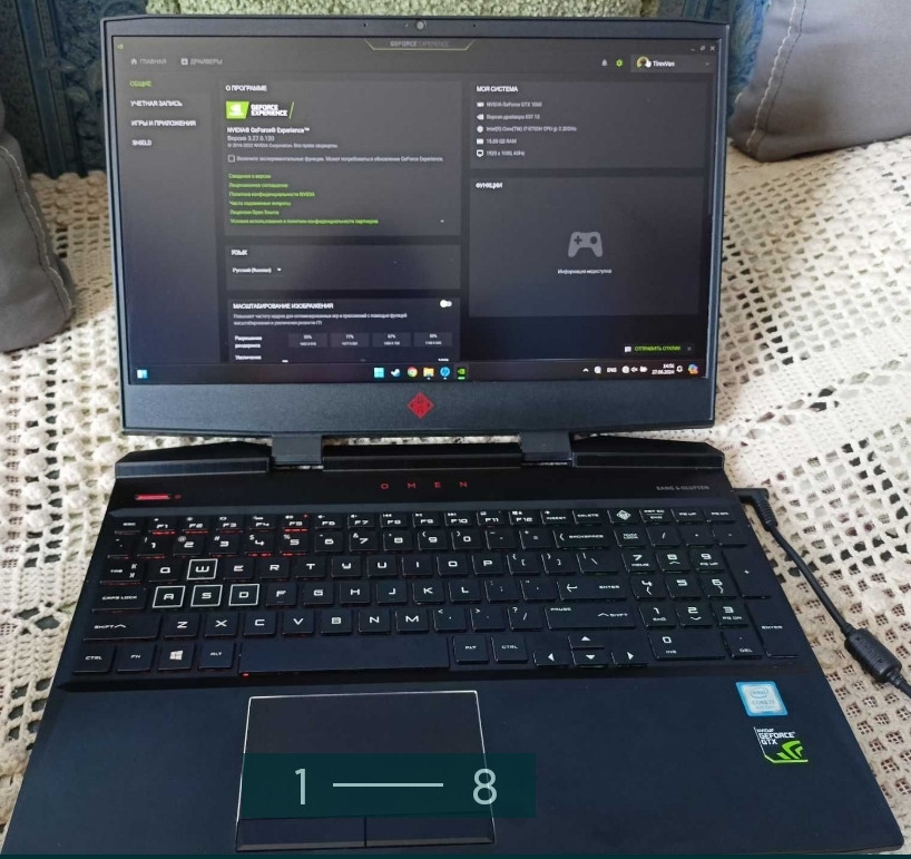 Ігровий Ноутбук: HP Omen 15- DC0051NR / i7-8750H / GTX1060 / 26Gb.RAM. Київ - фото 1
