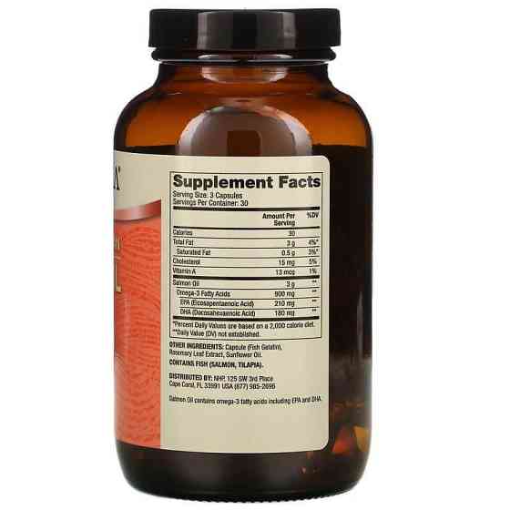 Аляскинский риб'ячий жир Dr. Mercola Salmon Oil 90 капс Київ