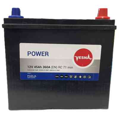 Акумулятор автомобільний Vesna 45 Ah/12V Japan Euro (415 645) Вінниця