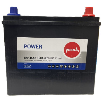 Акумулятор автомобільний Vesna 45 Ah/12V Japan Euro (415 645) Вінниця - фото 1