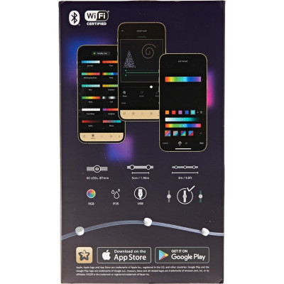 Гірлянда Twinkly Smart LED Dots 60 RGB LED Lights String Clear Wire USB-A IP20 3м (TWD060STP-T) Вінниця - фото 12