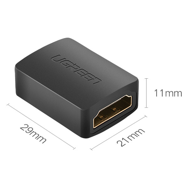 З'єднувач HDMI v2.0 Ugreen 20107 (Чорний) Николаев - изображение 10