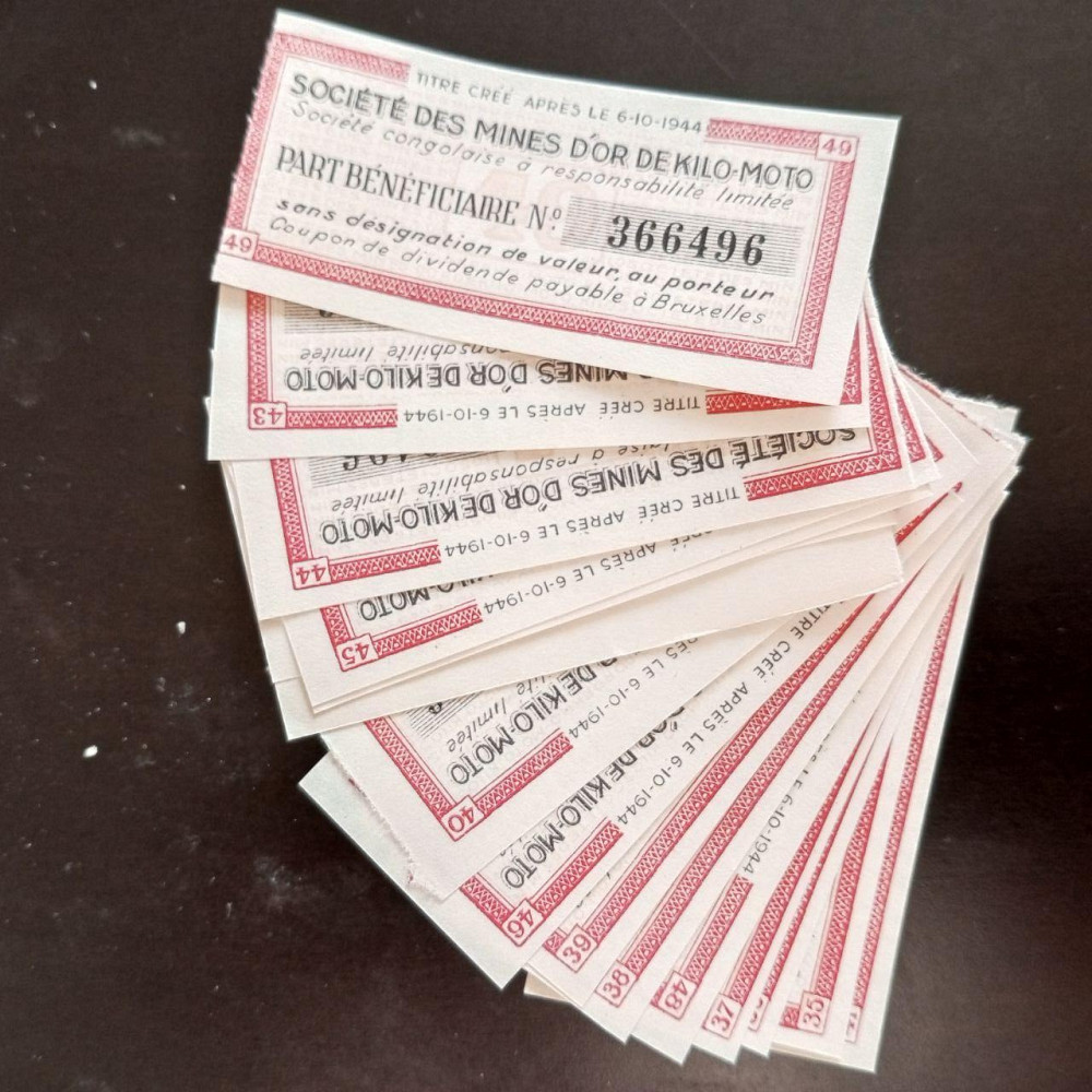 Купон облігації 1944 г Акції. (34) Полтава - фото 1