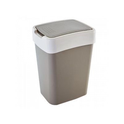 Контейнер для сміття Алеана Євро Капучино / какао 10 л (алн 122066/капучіно/какао) Вінниця - фото 1