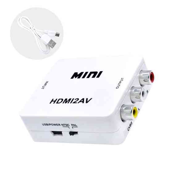 Конвертер AV RCA в HDMI для телевізора та монітора 1080p Київ