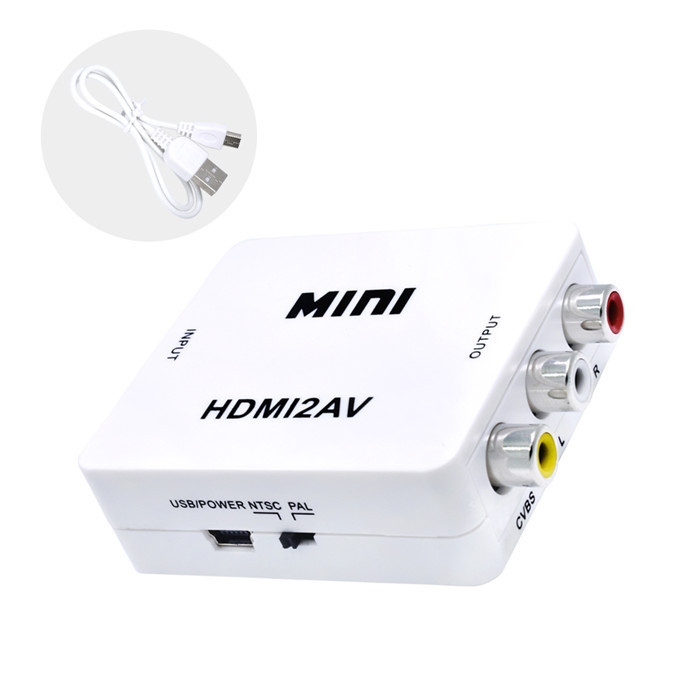 Конвертер AV RCA в HDMI для телевізора та монітора 1080p Київ - фото 5