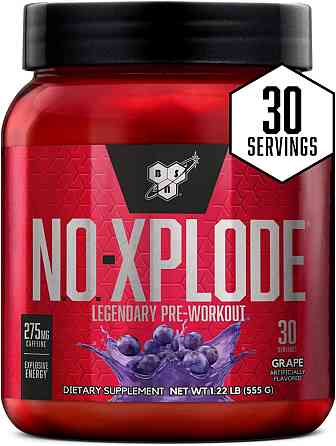 Передтренувальний комплекс BSN N.O. Xplode 3.3 552 g (Grape) Луцьк