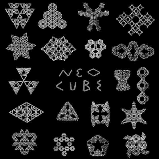 Магнитная головоломка конструктор антистресс Нео NeoCube Серебристый, Головоломка нео куб KV-579 магнит 5мм Киев