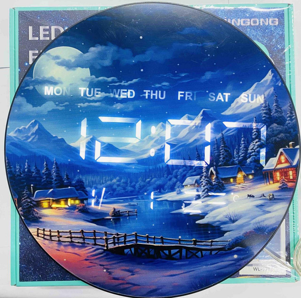 WL-1780 Часы настенные 30 см (20) Одесса - изображение 1