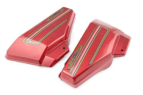 Пластик Alpha збоку на бардачок (червоні) ZZQ Киев