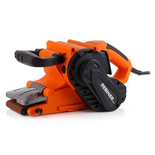 Стрічкова шліфмашина Rebiner RBS-1550 (533×76 мм, 1010 Вт) — Гарантія 36 міс, Литва Львів
