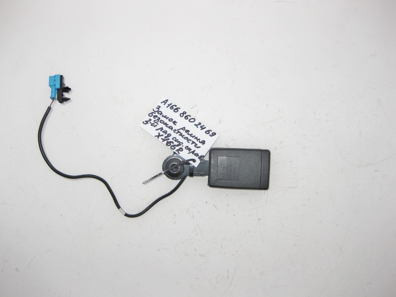 Mercedes-Benz  A1668602469 Замок ременя безпеки правий 3-й ряд сидінь GL X166 Одеса - фото 2