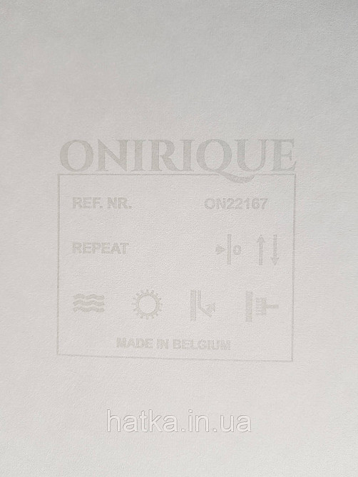 Ообои вінілові на флізелін Decoprint Onirigue 0,53x10 однотонні супермойка бірюзові з сірим Київ - фото 2