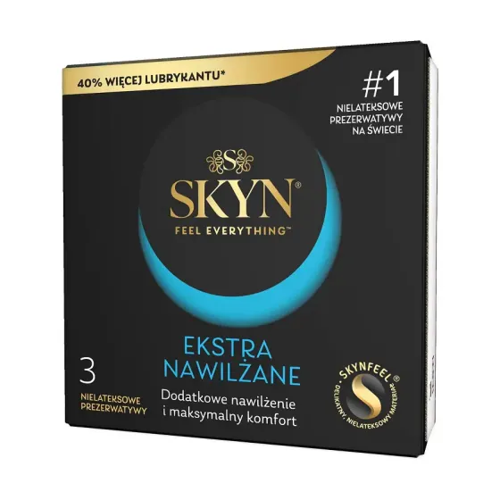 Презервативи SKYN Ekstra Nawilżane 3 шт Львів