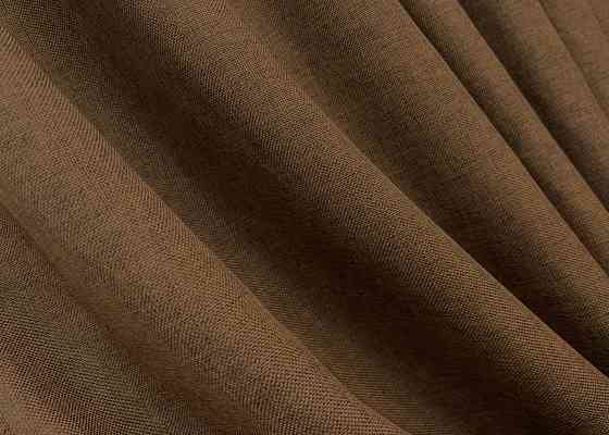 Комплект готовых штор VR-Textil Лен Мешковина № 1922ш Коричневый 150х270 см 2 шт (33-0988) Киев
