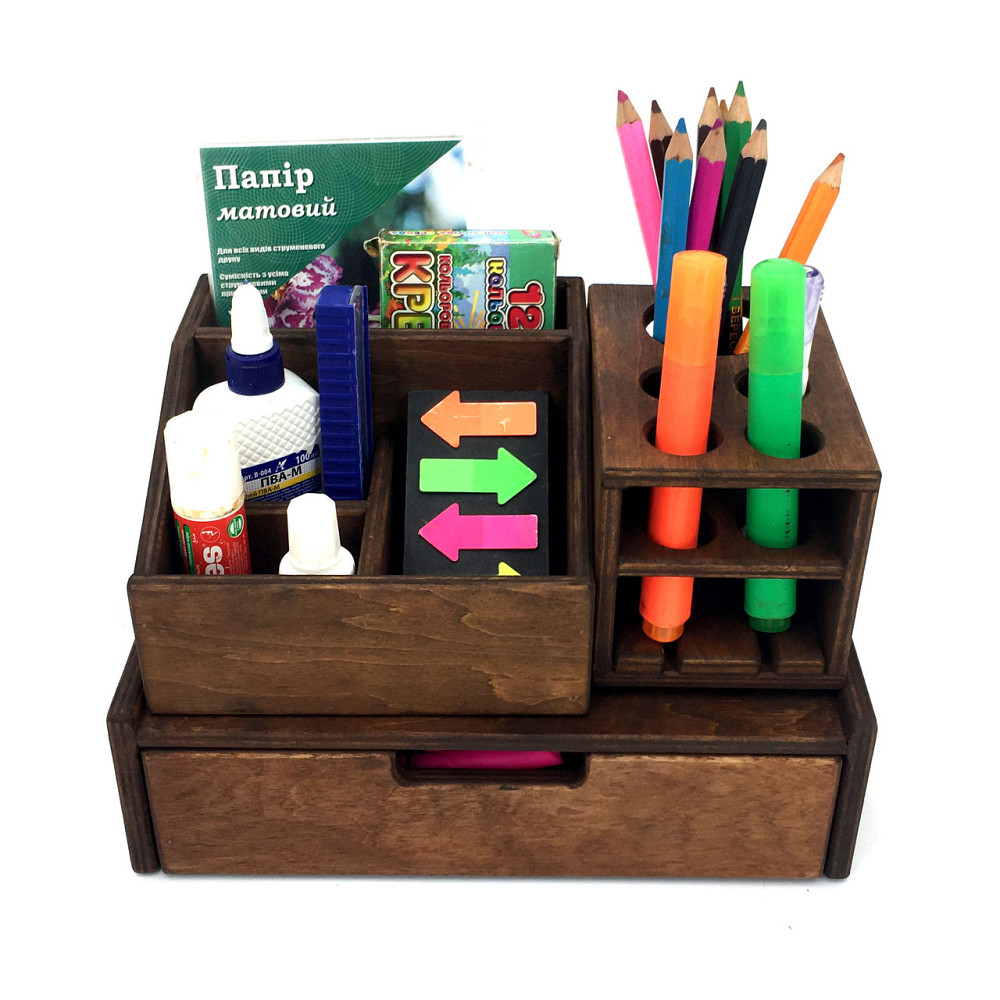 Органайзер настільний "Аспен" капучино Миколаїв - фото 3