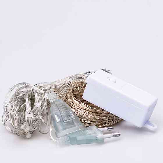 Гірлянда штора LED Роса 200LED 3х2м 10 ліній 8 режимів Київ