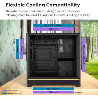 Корпус MONTECH HS01 (B) Вінниця