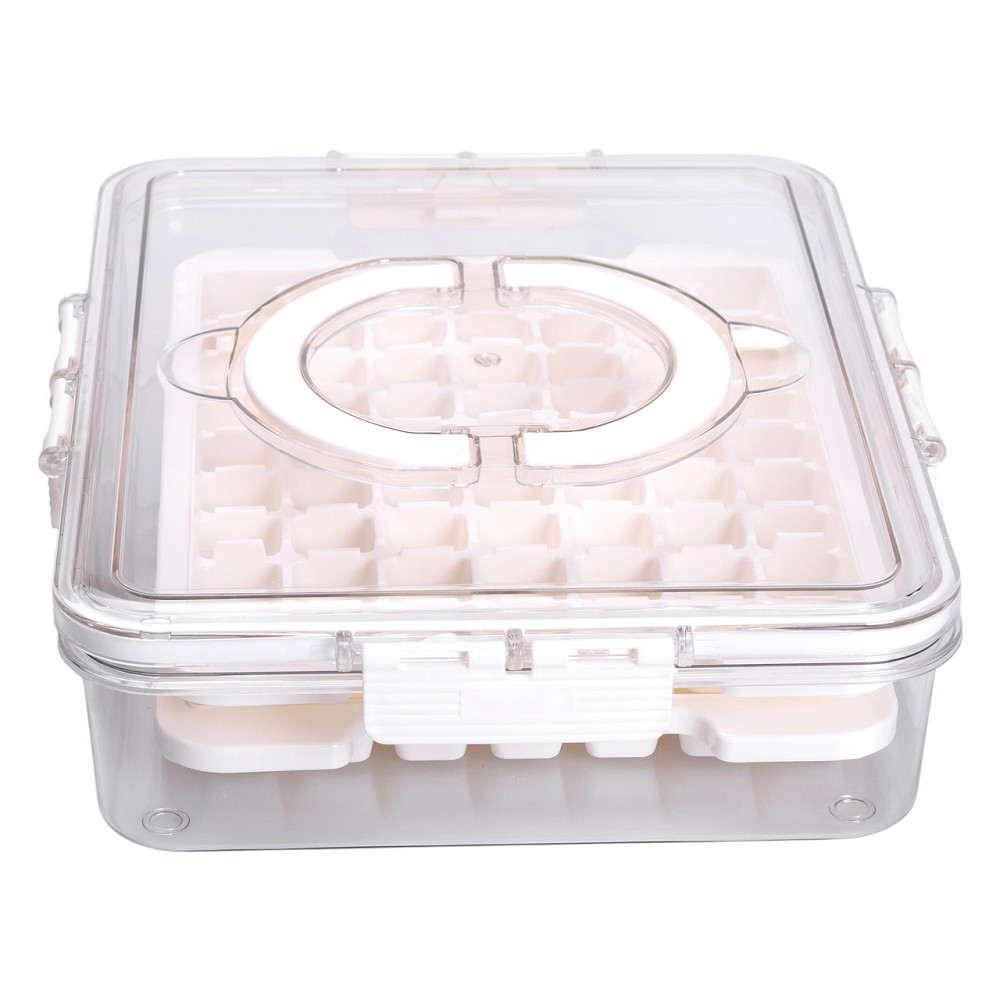 Контейнер для заморожування льоду 126 відсіків 30,5х24х7 см Бежевий HP-27-8 Коломия - фото 10