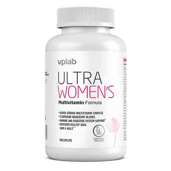 Вітаміни для жінок VPLab Ultra Women Multivitamin 180 таб Київ