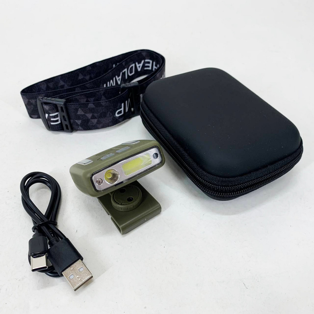 Налобний світлодіодний ліхтар, Потужний акумуляторний налобний ліхтарик, Налобна лампа IH-17 Львів - фото 3