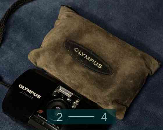 Фотоапарат Olympus mju i black 35mm. Київ
