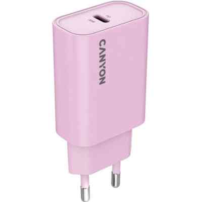 Зарядное устройство Canyon 30CL OnCharge USB-C PD30W Pink (CNE-CHA30CLPK) Винница