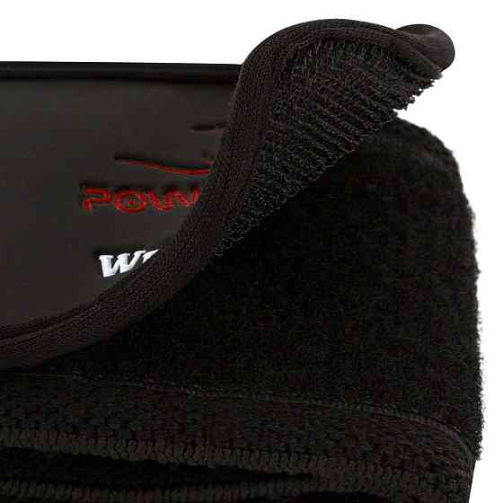 Кистьові бинти PowerPlay 3081 Gym WristT Wraps Чорно-Червоні Каменское