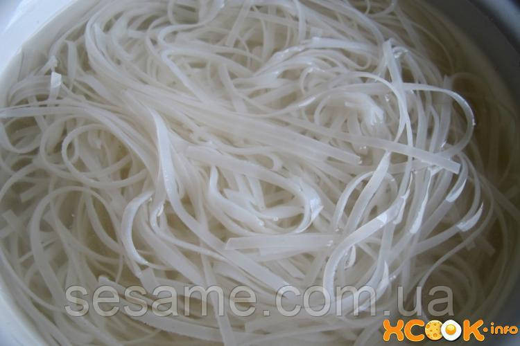 Рисовая лапша 3мм Golden Lion 400г Харьков - изображение 2