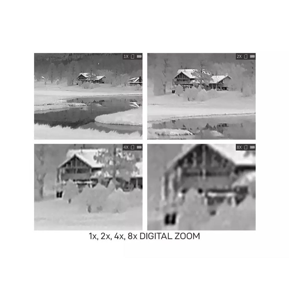 Тепловізійний монокуляр AGM Taipan TM19-384 з інфрачервоним детектором та дисплеєм Киев - изображение 7